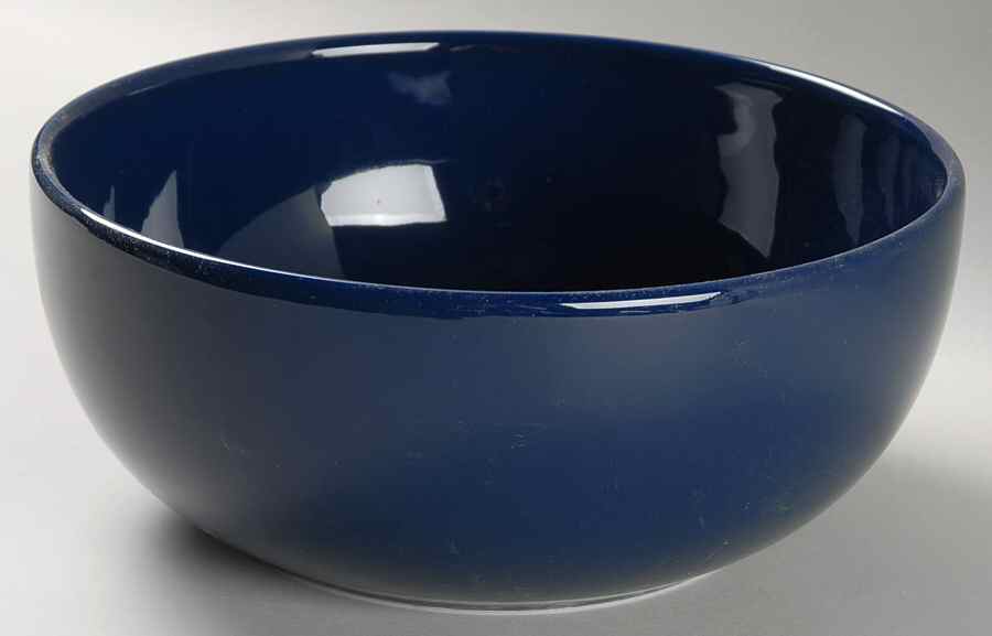 Prisma Royal Blue (Oxford Blue) 8" Salad Serving Bowl by Vista Alegre-1