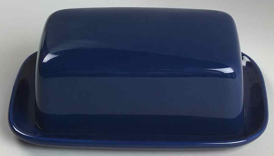Prisma Royal Blue (Oxford Blue) 1/4 Lb Covered Butter by Vista Alegre-1