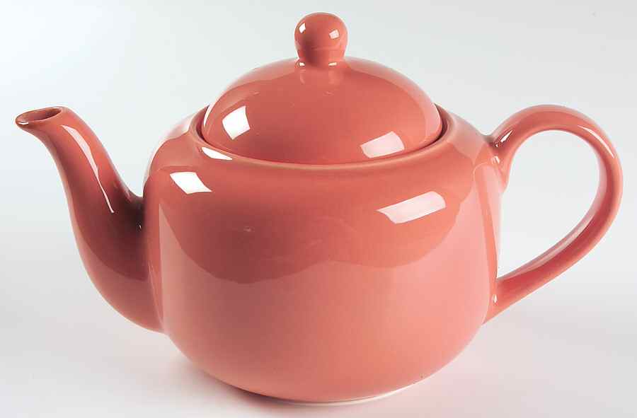 Prisma Coral Teapot & Lid by Vista Alegre-1