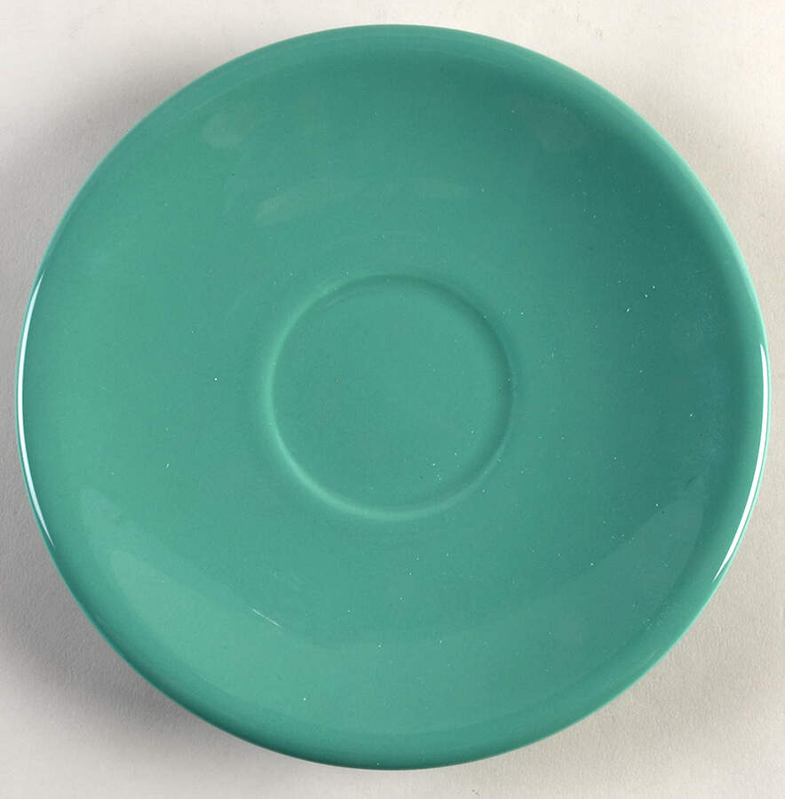 Prisma Pistache Green Saucer for Breakfast Cup by Vista Alegre-1
