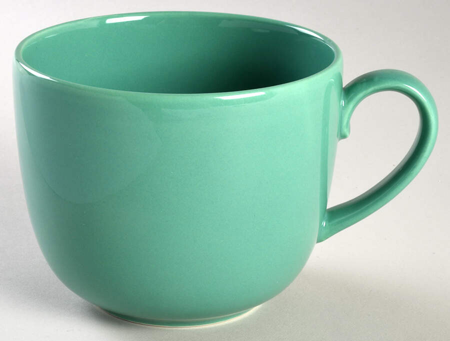 Prisma Pistache Green Breakfast Cup by Vista Alegre-1