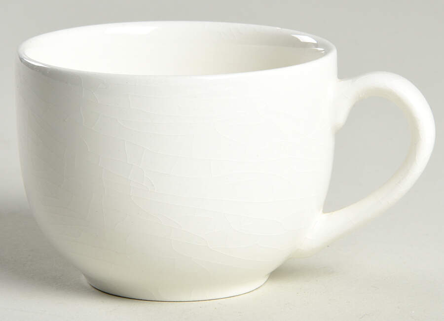 Prisma White Flat Demitasse Cup by Vista Alegre-1