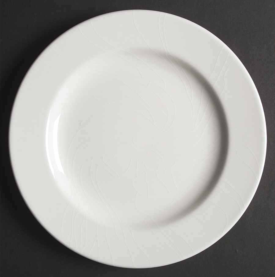 Prisma White Dinner Plate by Vista Alegre-1