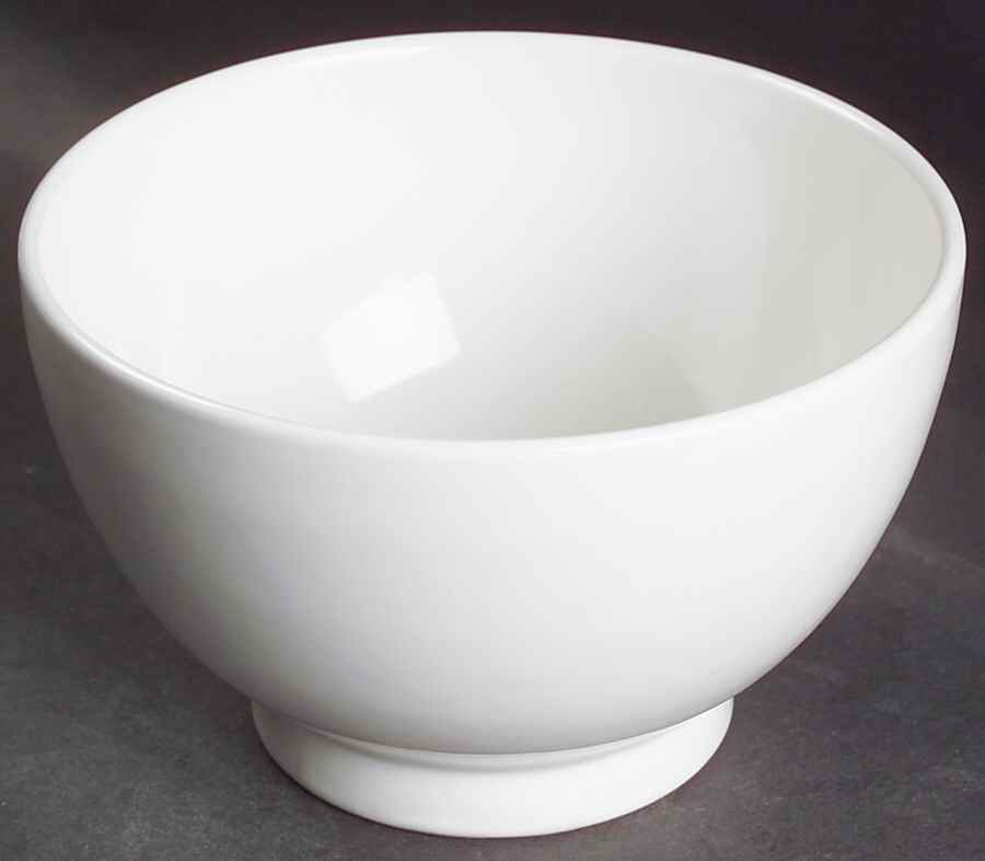 Prisma White 5" Footed Bowl by Vista Alegre-1