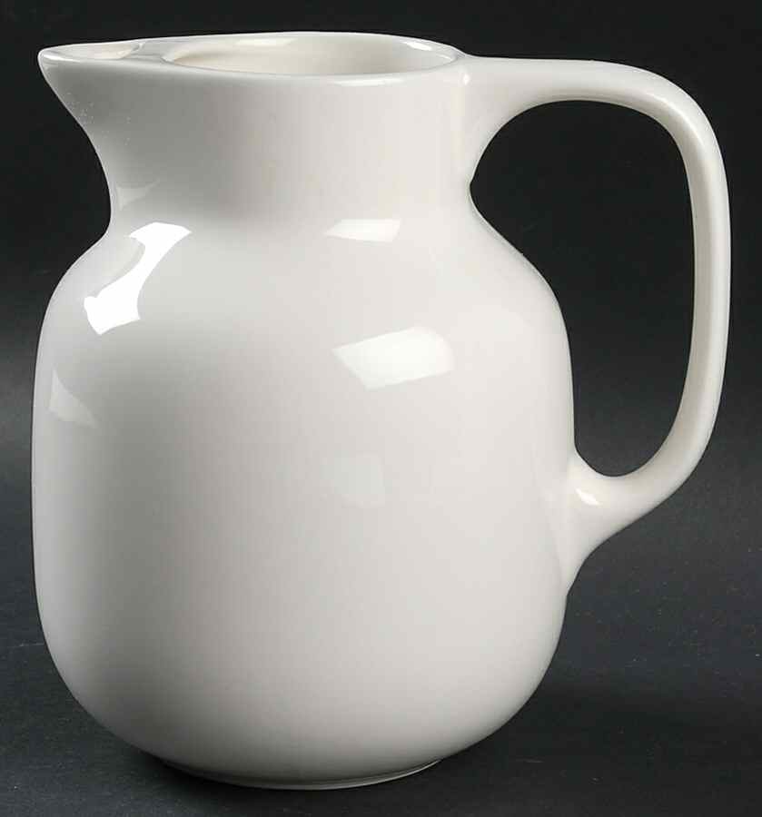 Prisma White 64 Oz Jug by Vista Alegre-1