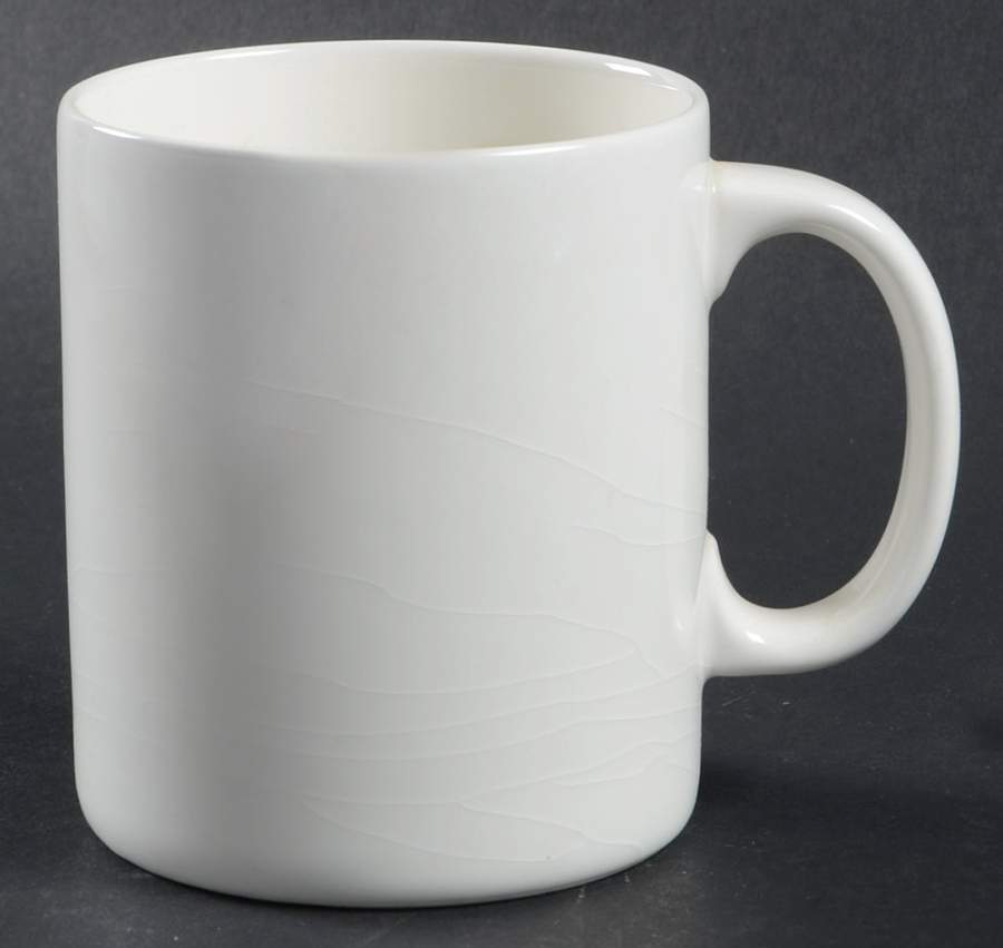 Prisma White Mug by Vista Alegre-1