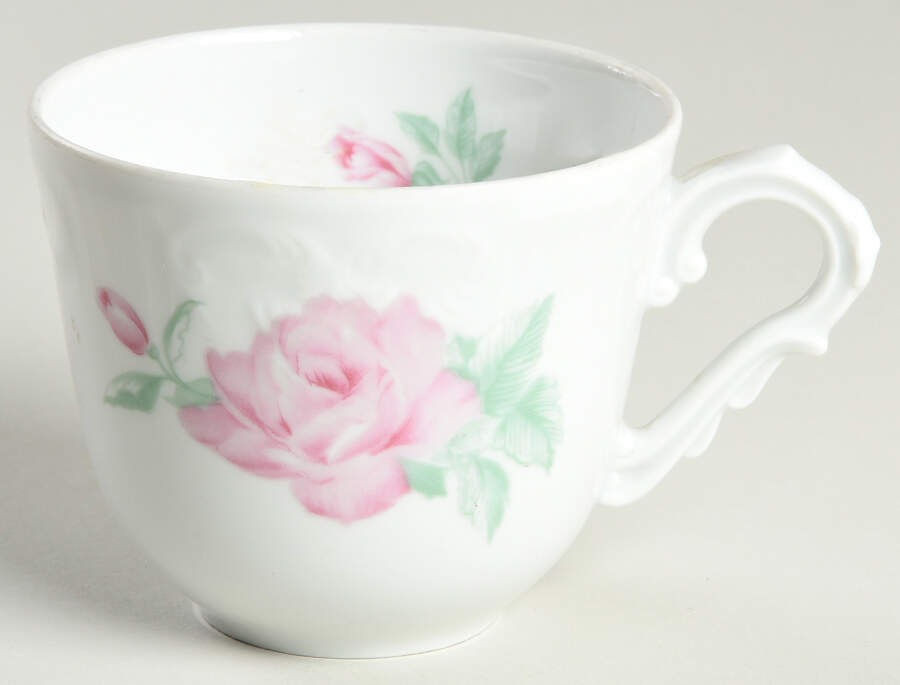 Romance Rose Flat Cup by Vista Alegre-1