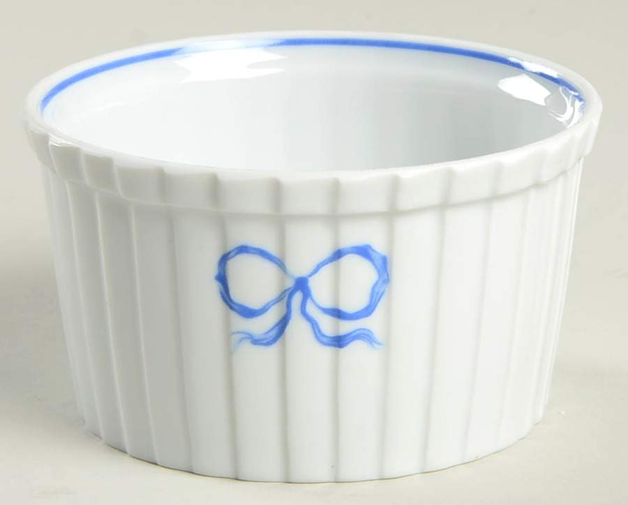 Ruban Blue Ramekin by Vista Alegre-1