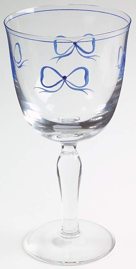 Ruban Blue 10 Oz Glassware Goblet by Vista Alegre-1