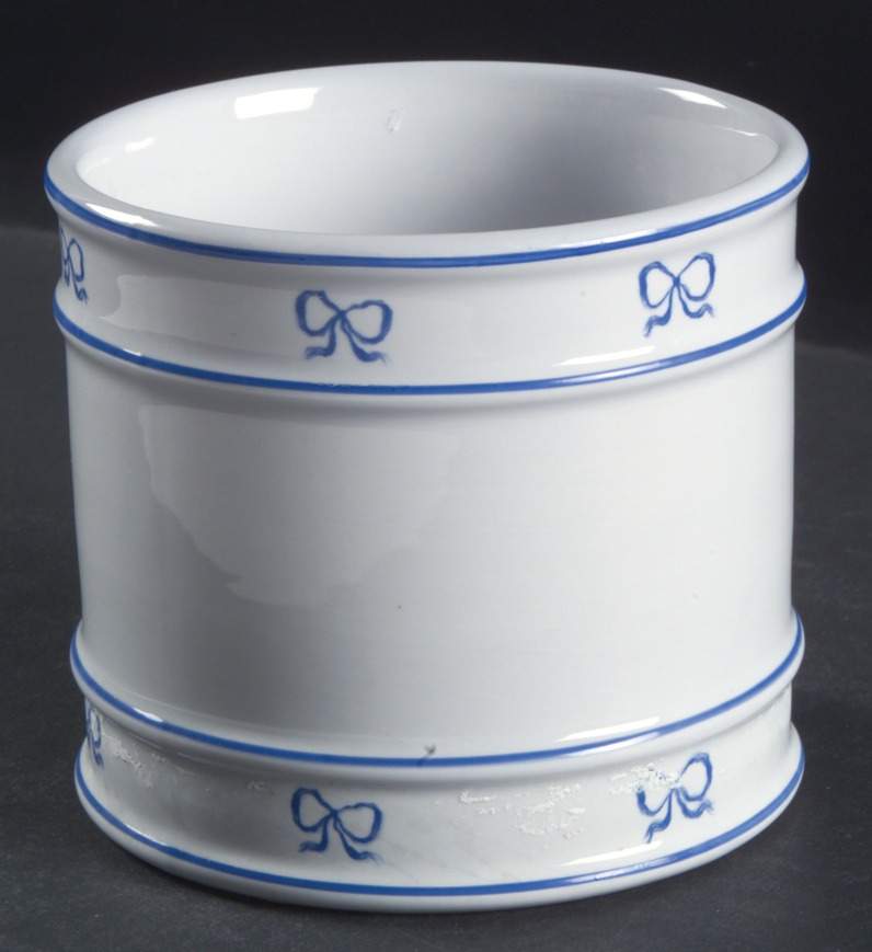 Ruban Blue 3" Flower Pot by Vista Alegre-1