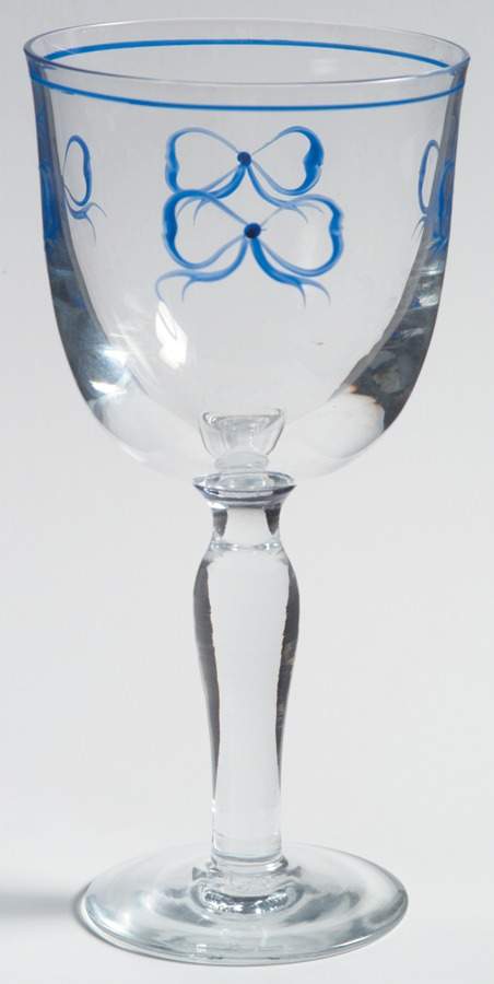 Ruban Blue Glassware Wine by Vista Alegre-1