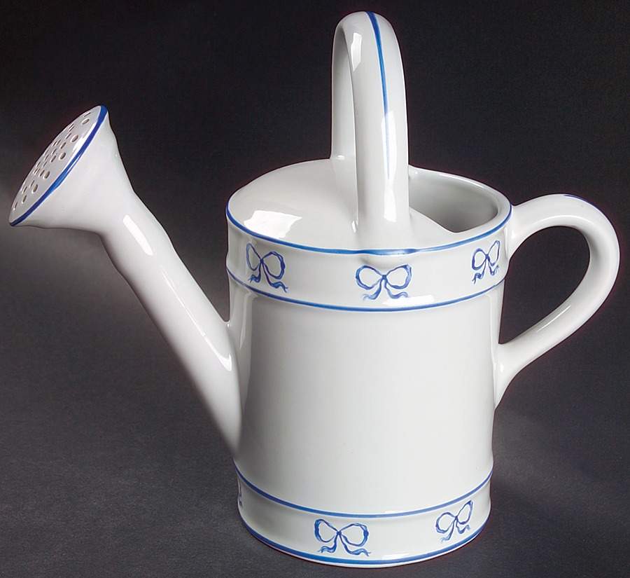 Ruban Blue Small Watering Can by Vista Alegre-1