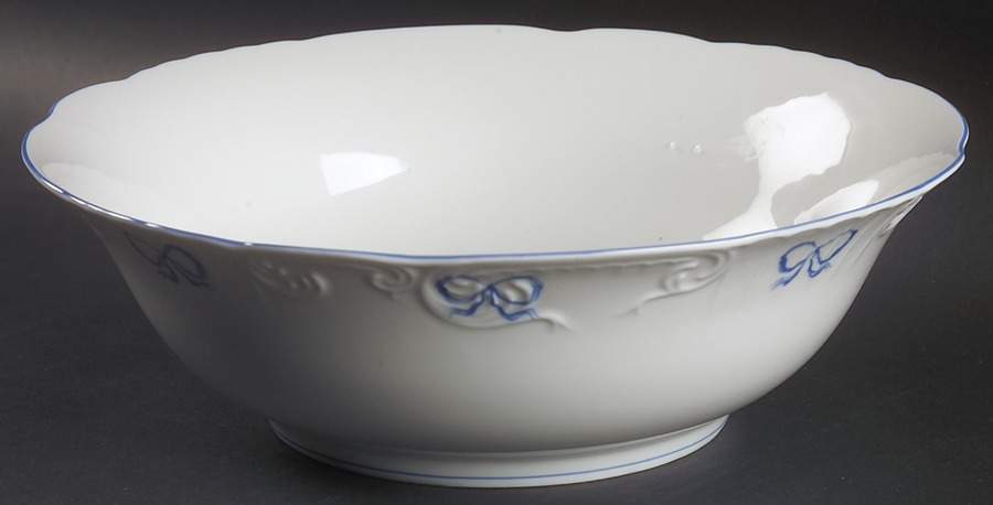 Ruban Blue 10" Round Vegetable Bowl by Vista Alegre-1