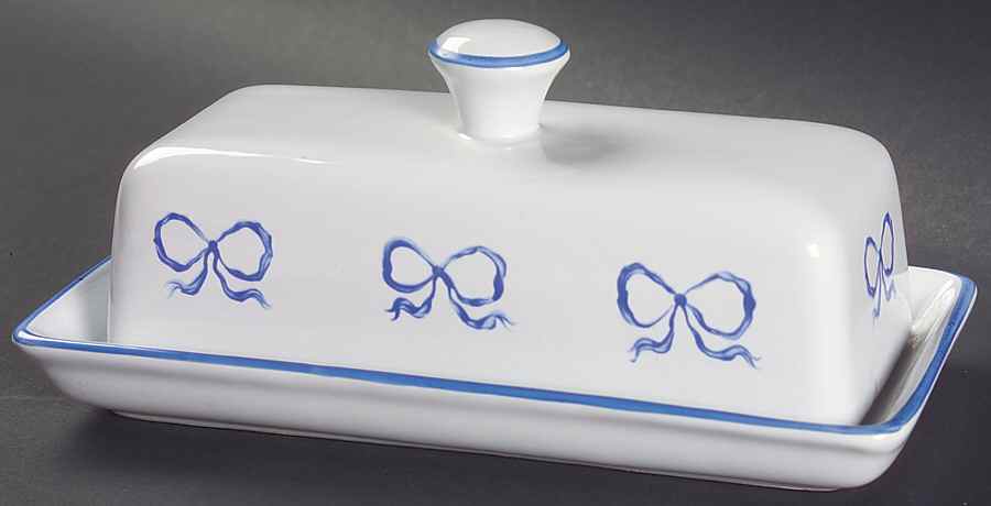 Ruban Blue 1/4 Lb Covered Butter by Vista Alegre-1
