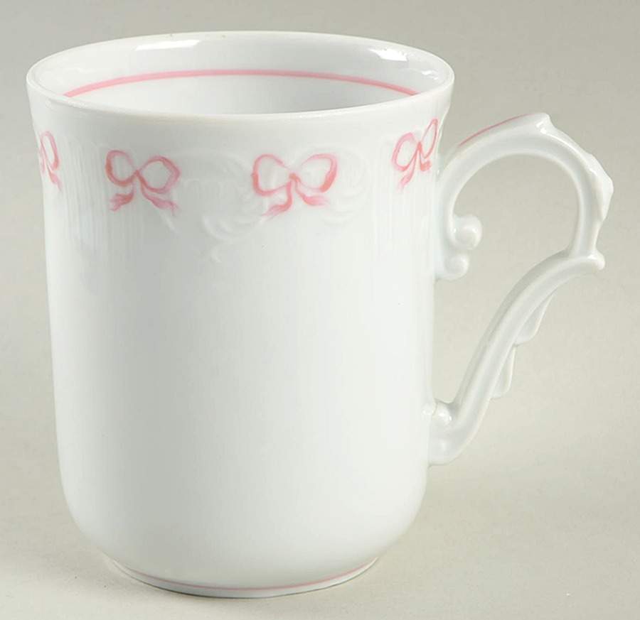 Ruban Pink Mug by Vista Alegre-1