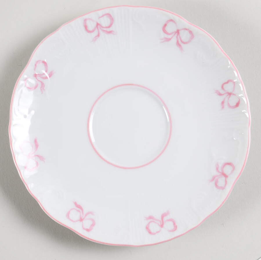 Ruban Pink Saucer by Vista Alegre-1