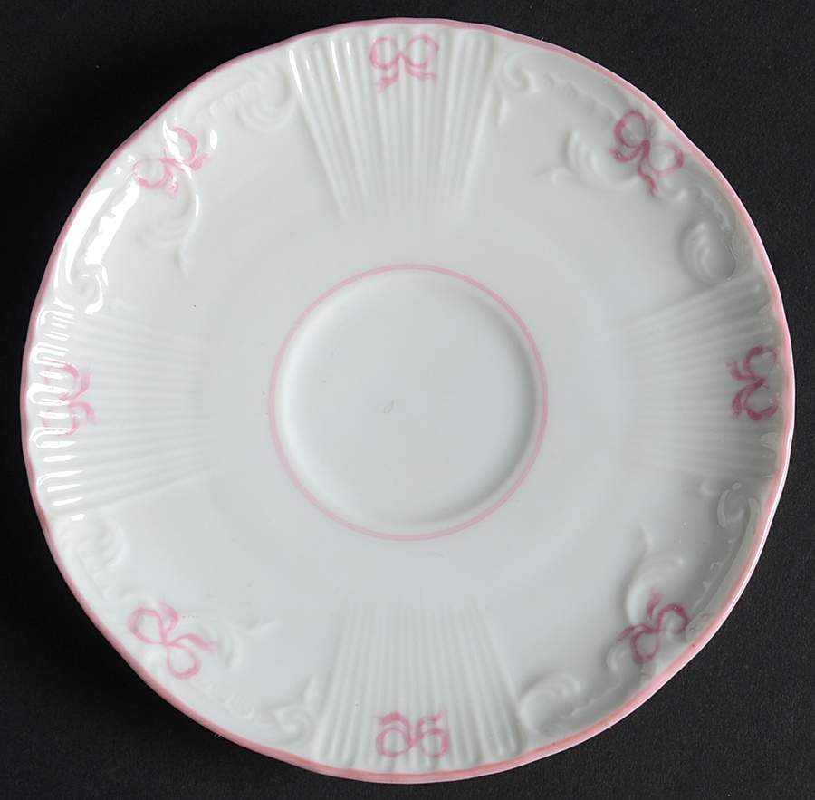 Ruban Pink Saucer for Demitasse Cup by Vista Alegre-1