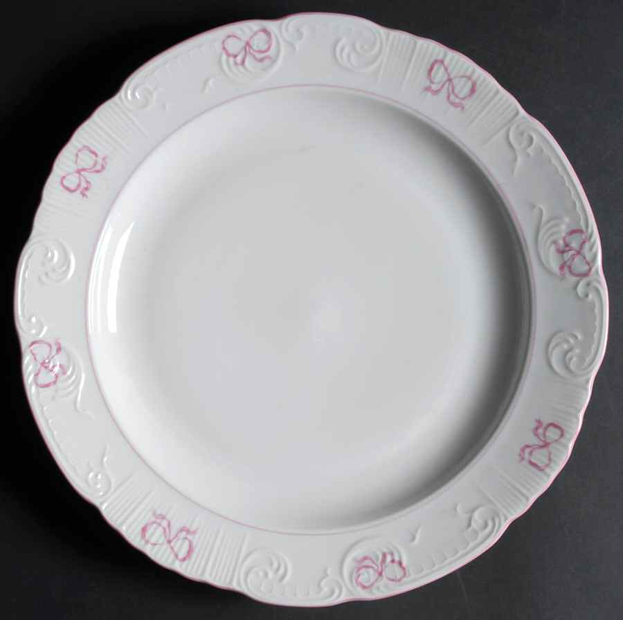 Ruban Pink 13" Chop Plate (Round Platter) by Vista Alegre-1