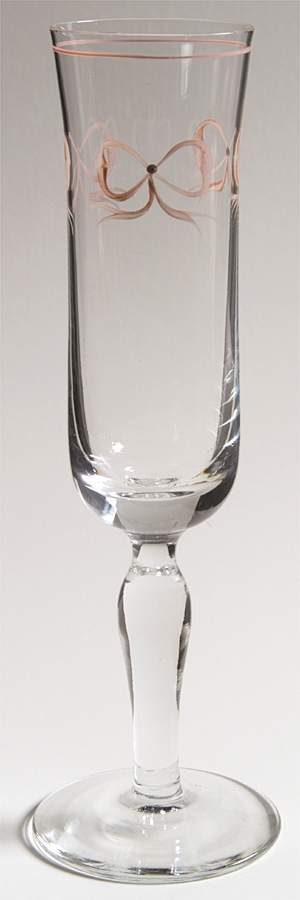 Ruban Pink Glassware Champagne Flute by Vista Alegre-1
