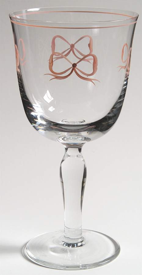 Ruban Pink 10 Oz Glassware Goblet by Vista Alegre-1