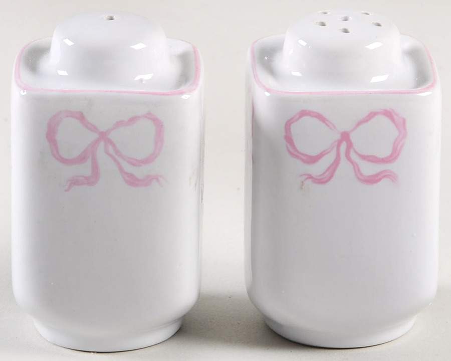 Ruban Pink Salt & Pepper Set by Vista Alegre-1