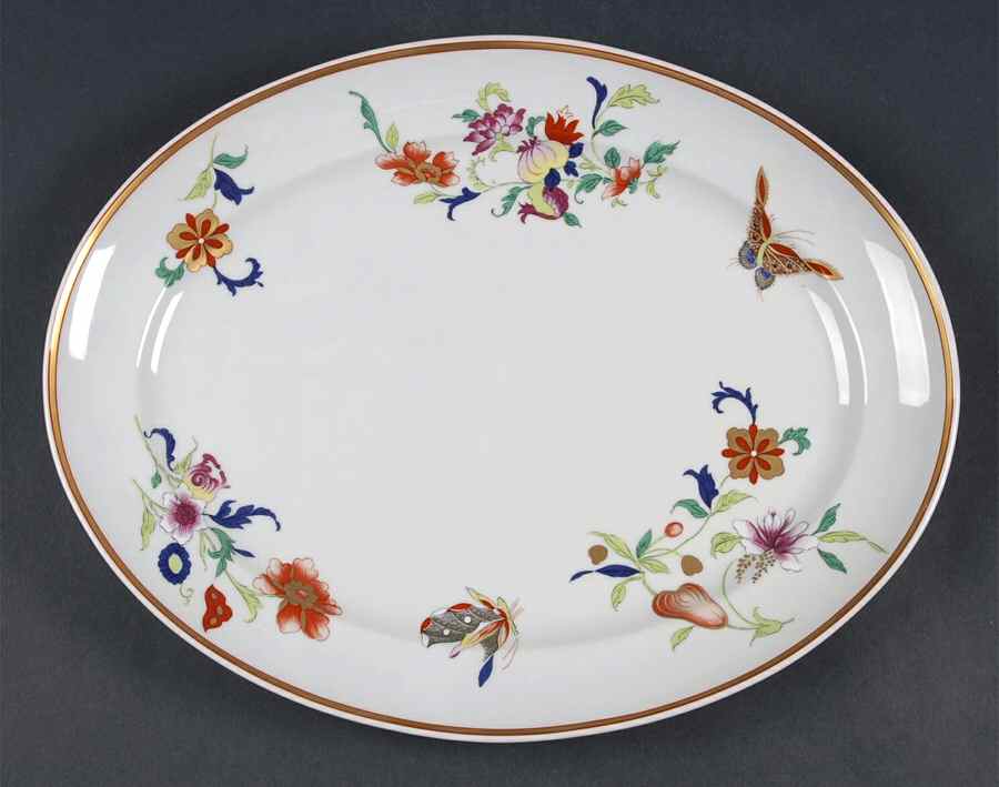 Samatra 13" Oval Serving Platter by Vista Alegre-1