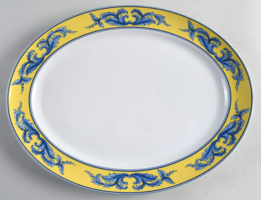 Salina 14" Oval Serving Platter by Vista Alegre-1