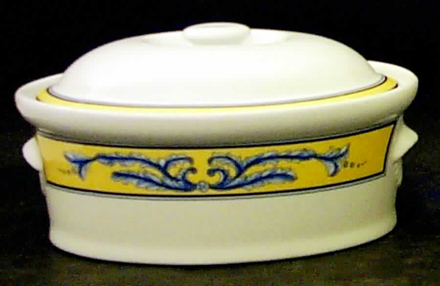 Salina 1.5 Quart Oval Covered Casserole by Vista Alegre-1