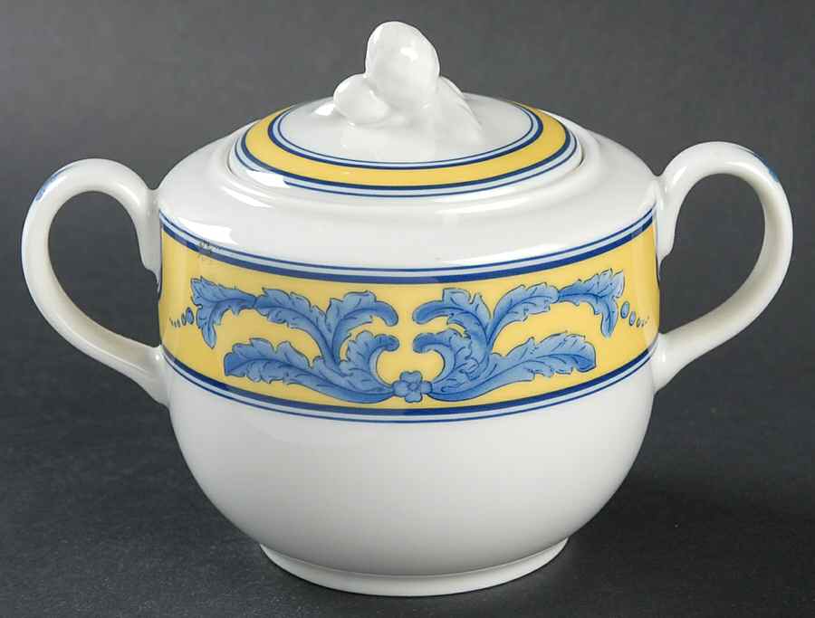 Salina Sugar Bowl & Lid by Vista Alegre-1