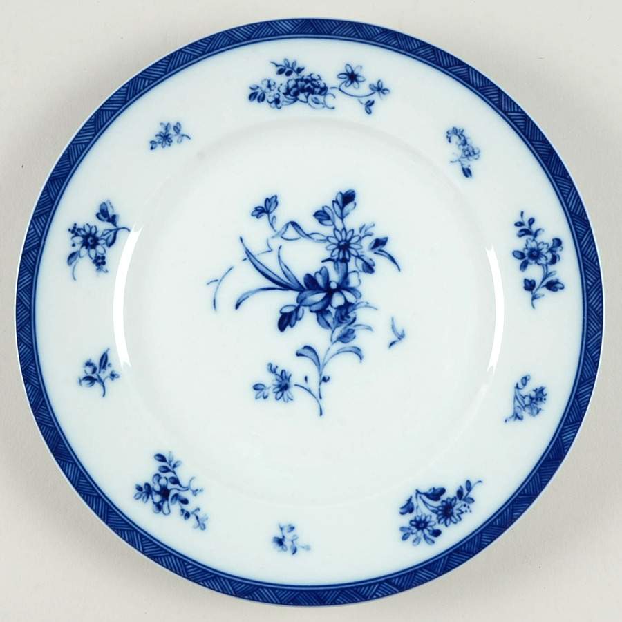Shanghai (Brown Rim Back) Salad/Dessert Plate by Vista Alegre-1