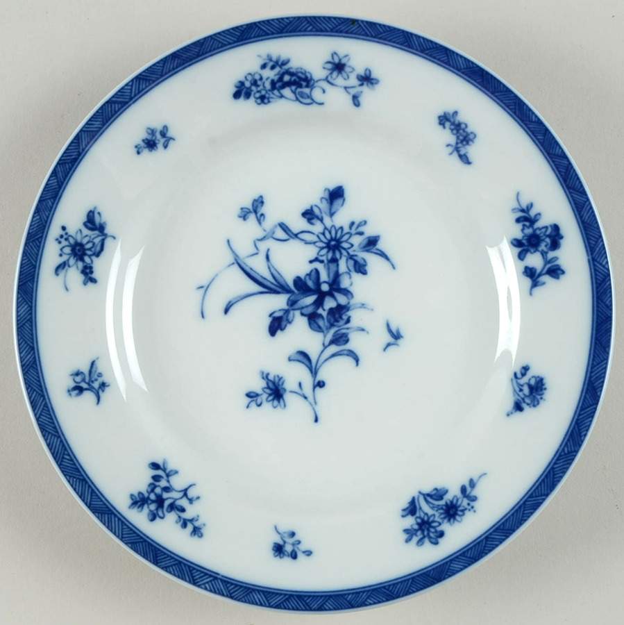 Shanghai (Brown Rim Back) Bread & Butter Plate by Vista Alegre-1