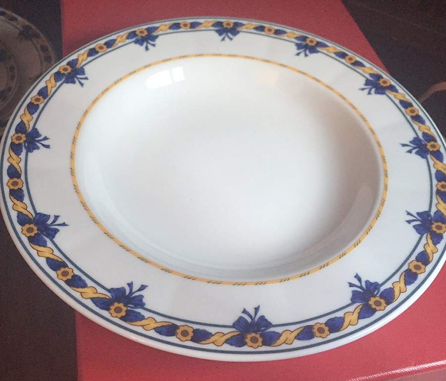 Sonata Rim Soup Bowl by Vista Alegre-1