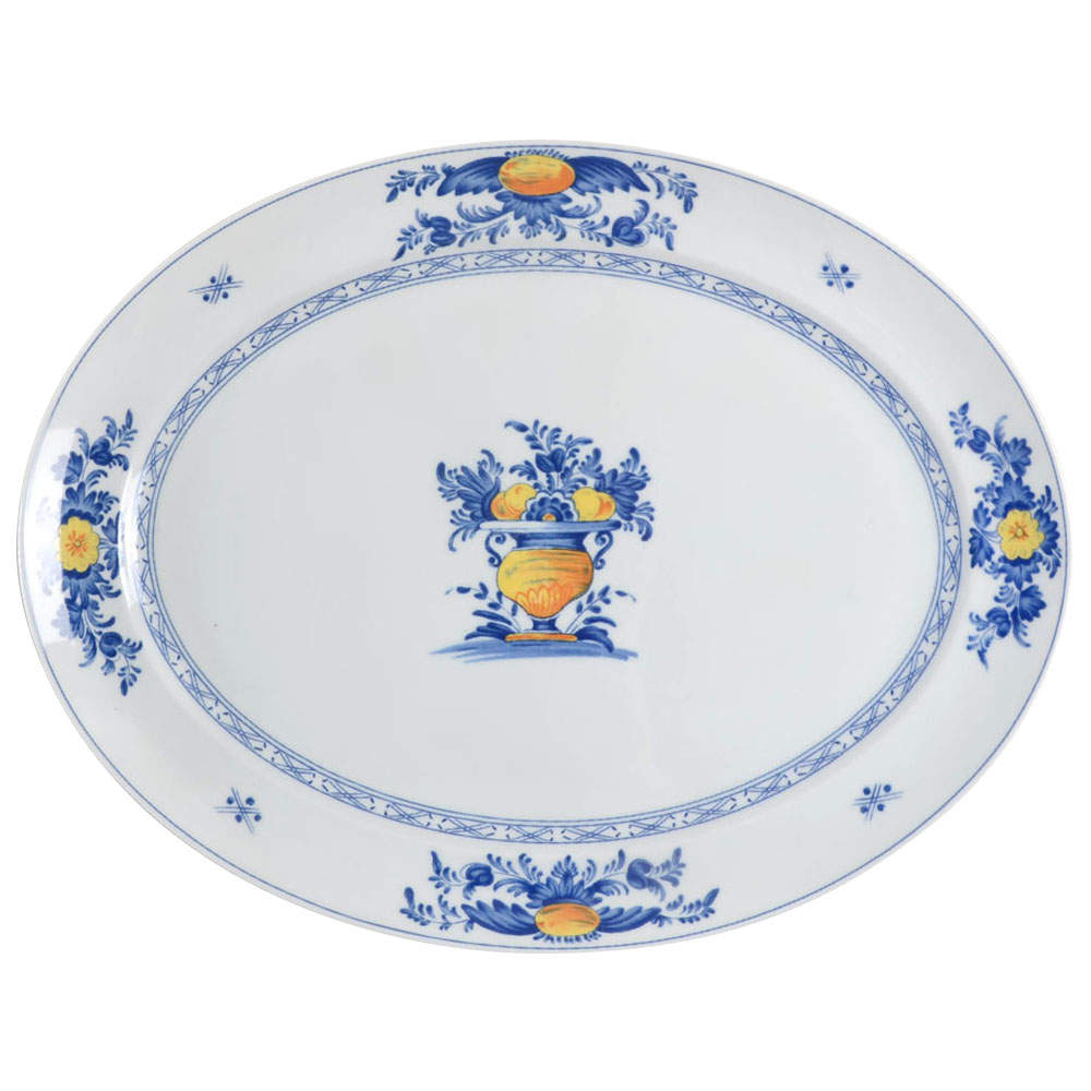 Viana 16" Oval Serving Platter by Vista Alegre-1