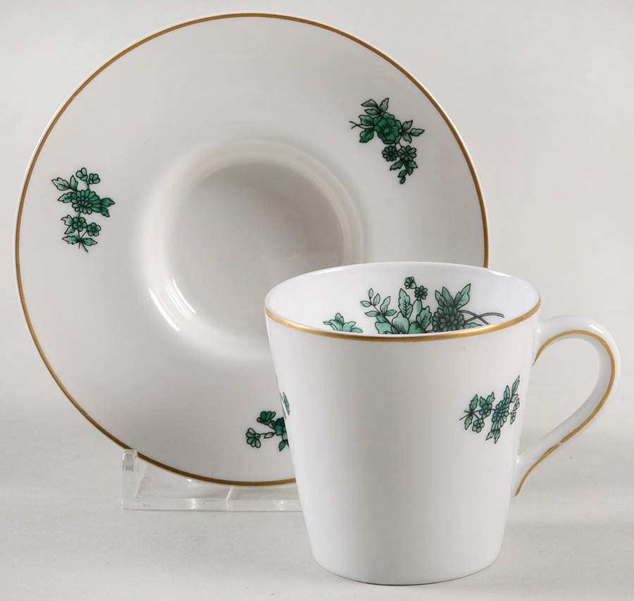 VIA8 Flat Demitasse Cup & Saucer Set by Vista Alegre-1