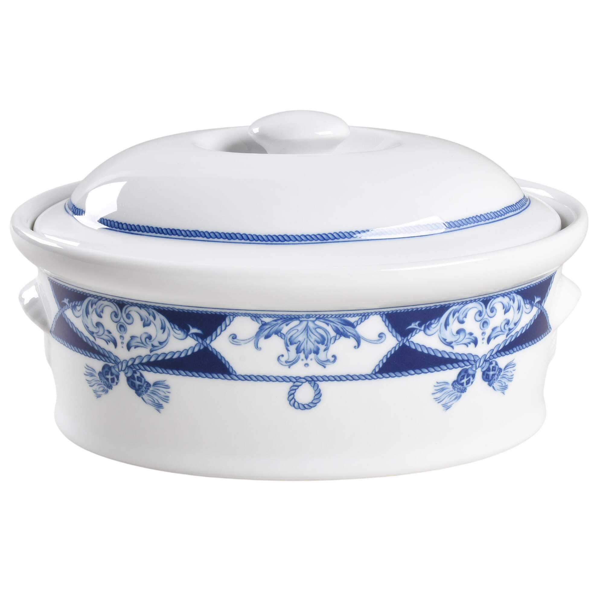 Villa 9" Oval Covered Casserole by Vista Alegre-1