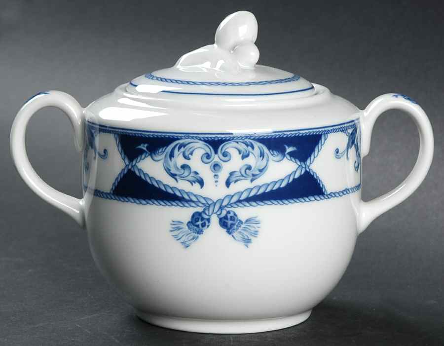 Villa Sugar Bowl & Lid by Vista Alegre-1