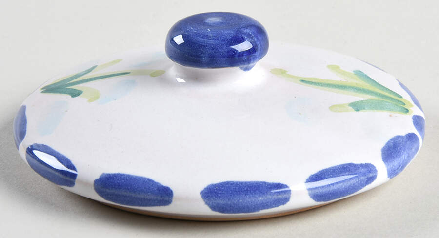 Al Mare Lid for Sugar Bowl by Vietri (Italy)-1