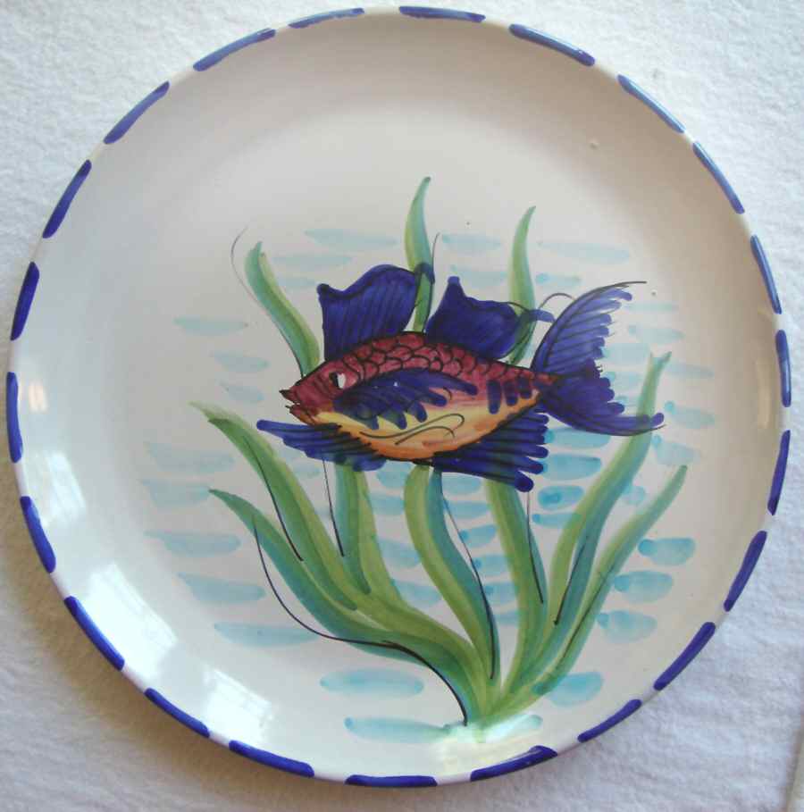 Al Mare Plate Wall by Vietri (Italy)-1