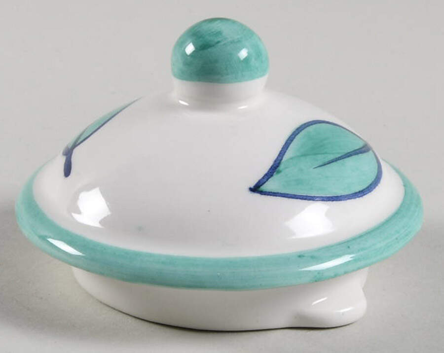 Azzurro Lid for Teapot by Vietri (Italy)-1