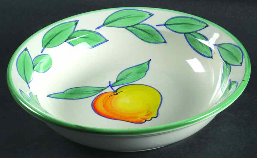 Azzurro 8" Soup/Pasta Bowl by Vietri (Italy)-1