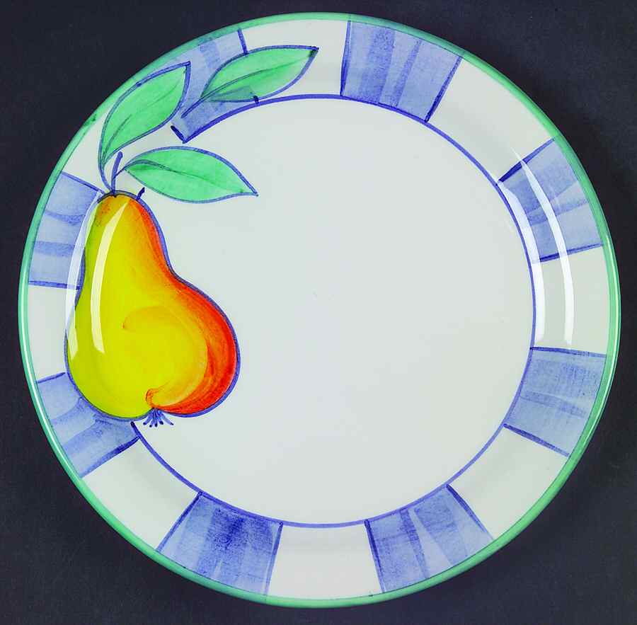 Azzurro Salad Plate by Vietri (Italy)-1