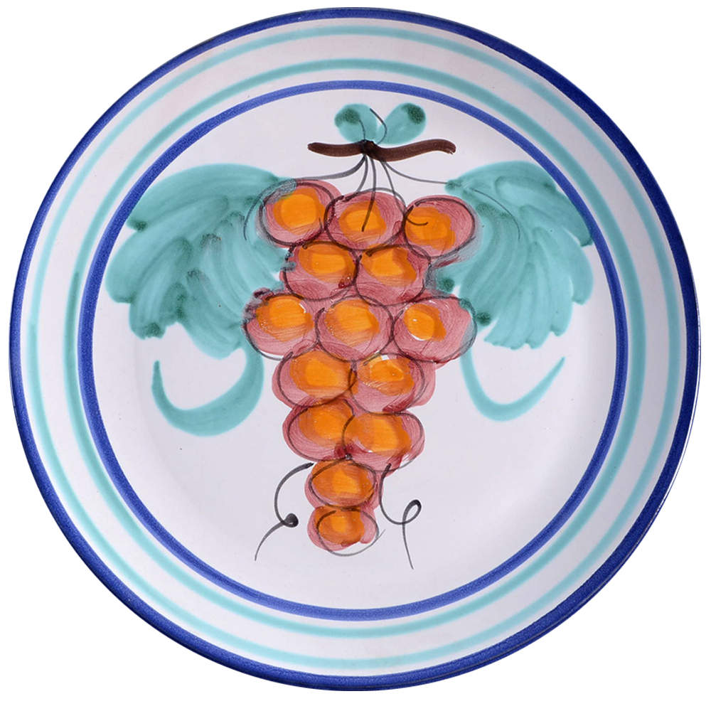 Buon Giorno Dinner Plate by Vietri (Italy)-1