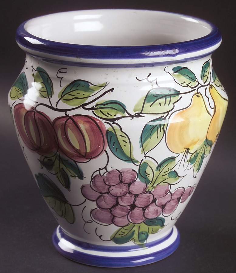 Buon Giorno 8" Vase by Vietri (Italy)-1