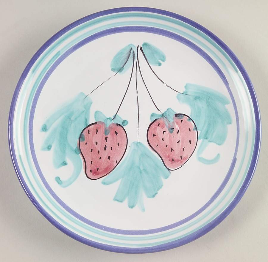 Buon Giorno Salad Plate by Vietri (Italy)-1
