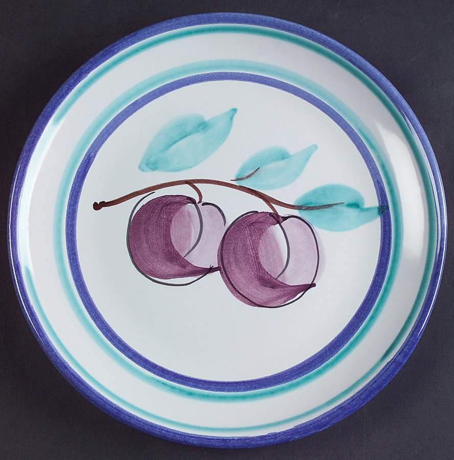 Buon Giorno Salad Plate by Vietri (Italy)-1