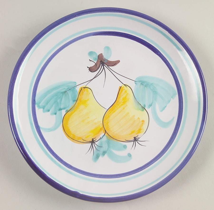 Buon Giorno Salad Plate by Vietri (Italy)-1