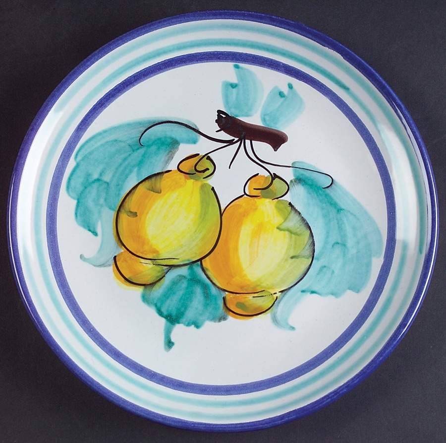 Buon Giorno Salad Plate by Vietri (Italy)-1