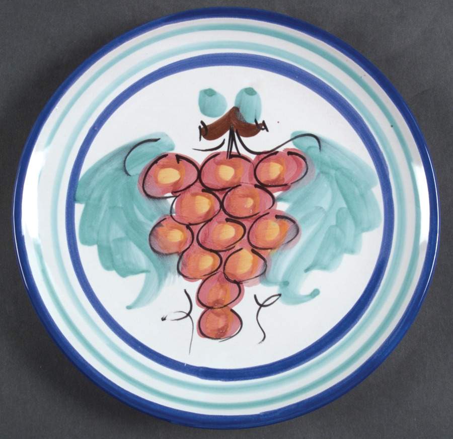 Buon Giorno Salad Plate by Vietri (Italy)-1