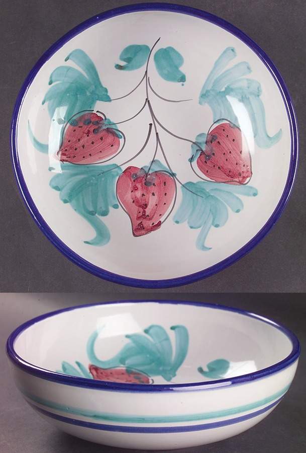 Buon Giorno 8" Soup/Pasta Bowl by Vietri (Italy)-1
