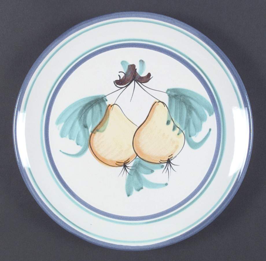 Buon Giorno Dinner Plate by Vietri (Italy)-1